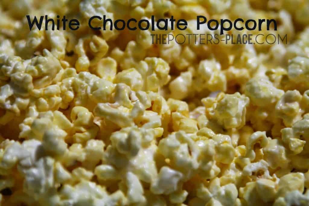 White Chocolate Popcorn