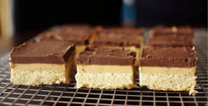 Chocolate Peanut Butter Cookie Bars