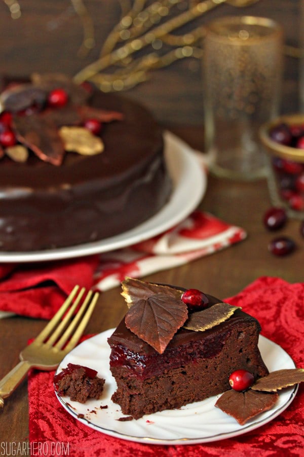 cranberry-chocolate-truffle-cake-7