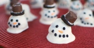 Snowman OREO Cookie Balls