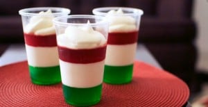 Holiday Jello Cups