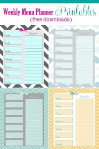 Weekly Menu Planner