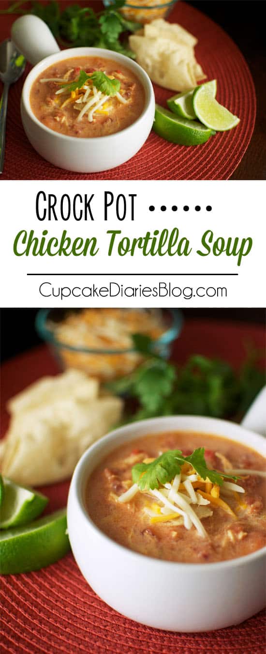 Crock Pot Chicken Tortilla Soup.