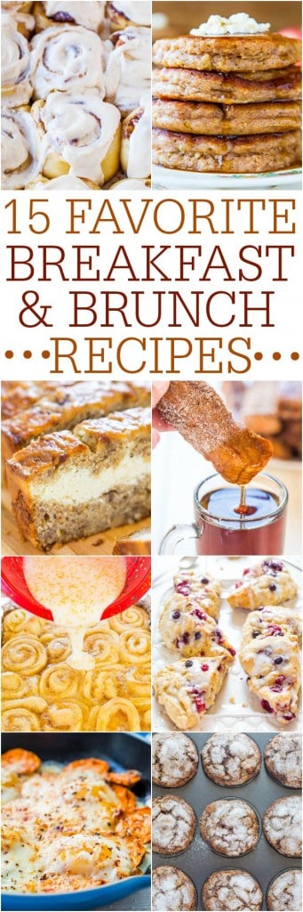 15 Favorite Breakfast and Brunch Recipes