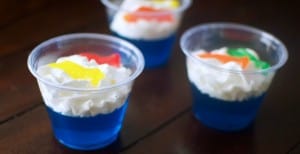 Easy One Fish Two Fish Jello Cups