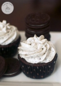 Oreo Cupcakes - This could quite possibly be the best cupcake you will ever eat. The frosting tastes just like the cream from an Oreo cookie. These cupcakes are AMAZING!