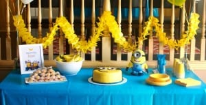 Minion Birthday Party {with FREE Printables!}