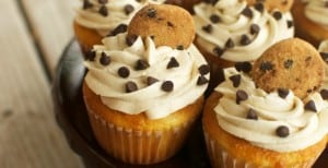 Chocolate Chip Cookie Dough Cupcakes