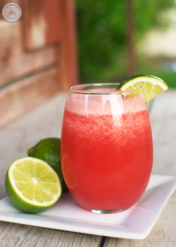 Cherry Limeade Cooler - A refreshing summer beverage with the perfect combination of sweet and tangy. Perfect for a hot day! #PourMoreFun #ad