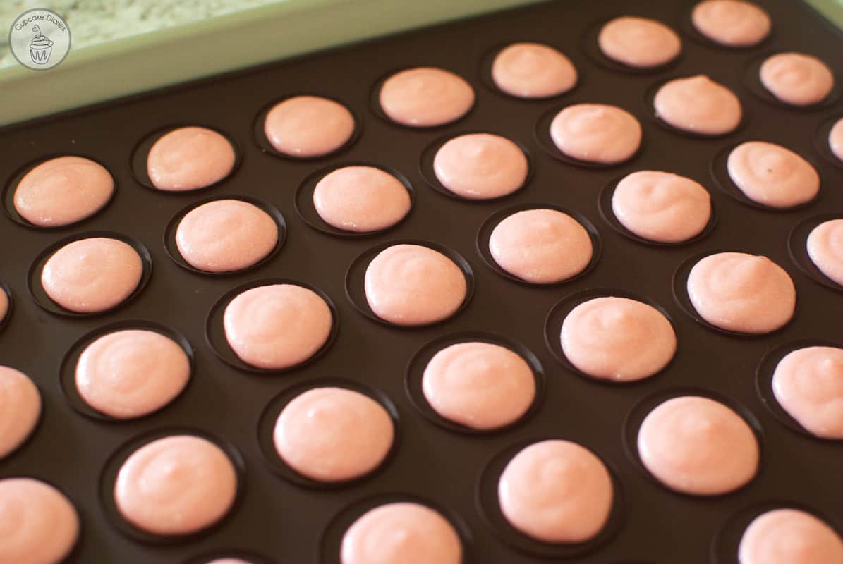 French Macarons - Chewy on the inside, lightly crunchy on the outside. These are the perfect macarons!