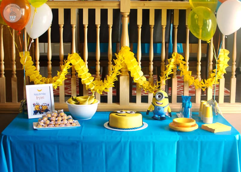  Minion  Birthday  Party  with Free Printables