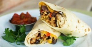 Southwestern Chicken Wraps