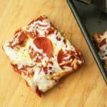 Easy Homemade Pizza has been a family favorite as long as I can remember! It's so easy to make and a sure hit for your family for years to come.