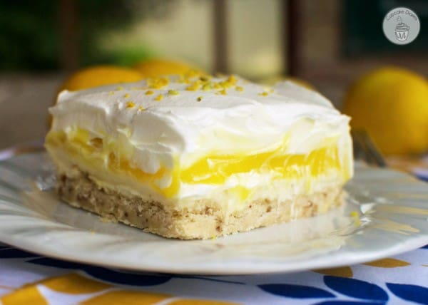 Lemon Lush Dessert - Cupcake Diaries