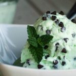 No Churn Mint Chocolate Chip Ice Cream - No ice cream maker needed for this deliciously creamy treat! This recipe tastes like it came from a shop. So good!
