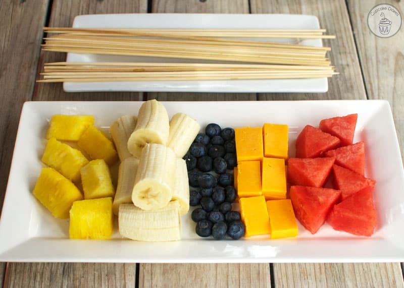 Rocket Skewers - An out-of-this-world snack that's perfect for a summer afternoon!