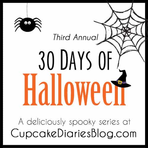 Cupcake Diaries "30 Days of Hallloween" 2015 - Thirty days of Halloween recipes and printables!