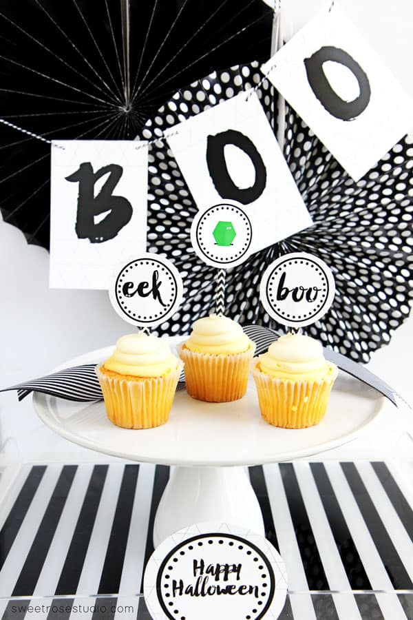 Boo to You! Halloween Party Printables
