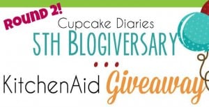 Cupcake Diaries 5th Blogiversary {Another KitchenAid Giveaway!}