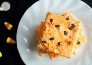 Halloween Sugar Cookie Bars