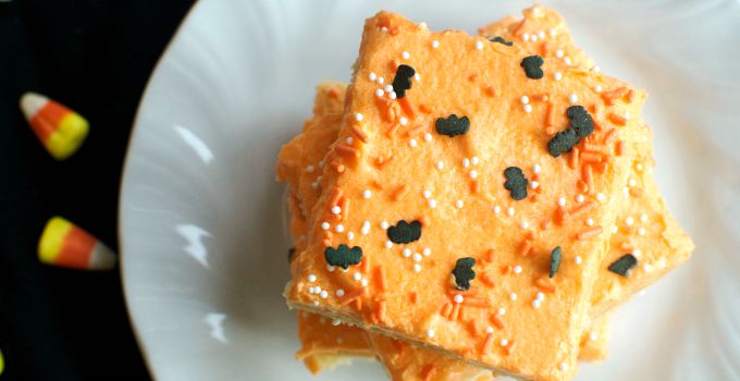 Halloween Sugar Cookie Bars: 30 Days of Halloween – Day 1 - Cupcake Diaries