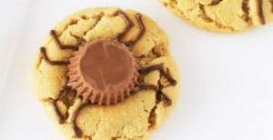 Peanut Butter Cup Spider Cookies: 30 Days of Halloween- Day 3