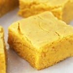 White Chocolate Pumpkin Fudge