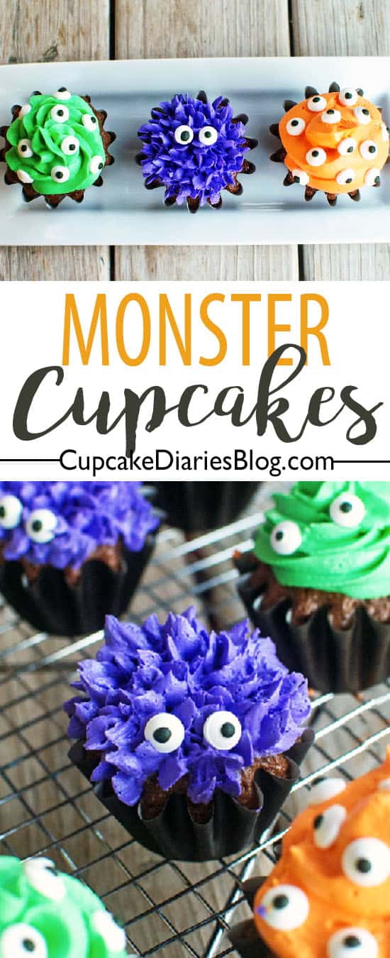 Monster Cupcakes 
