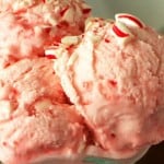 No Churn Candy Cane Ice Cream