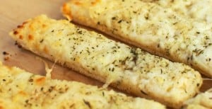 Cheesy Garlic Breadsticks