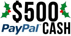 $500 Holiday Cash Giveaway