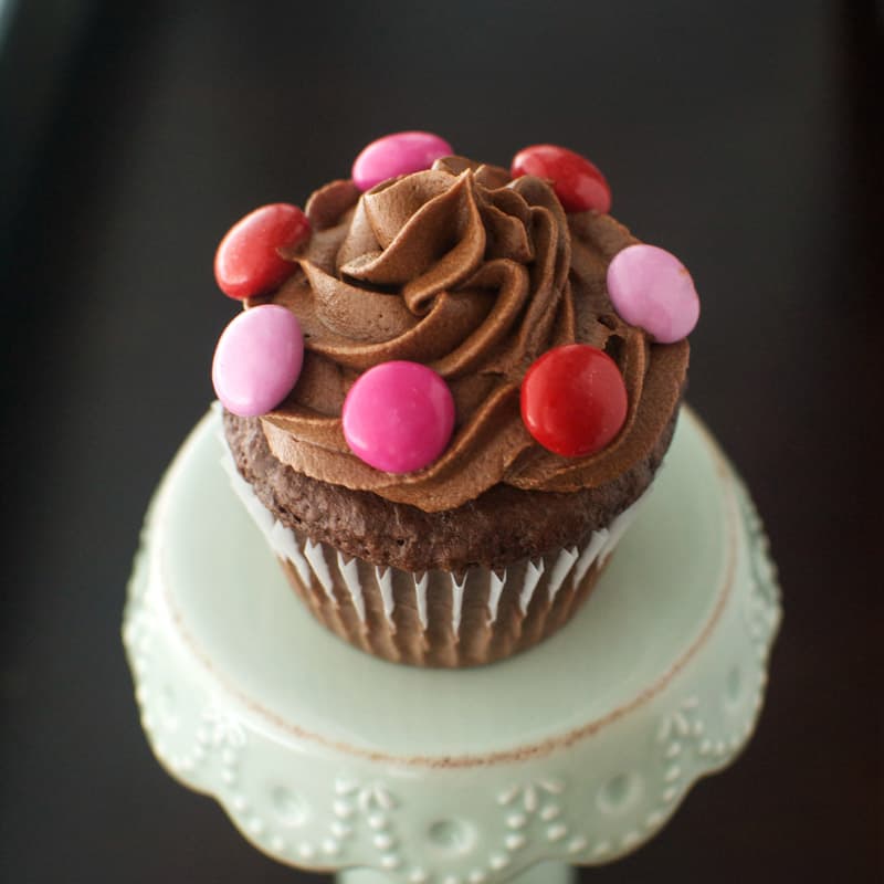 Chocolate Strawberry Cupcakes