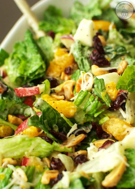 Green Salad with Craisins® and Poppyseed Dressing