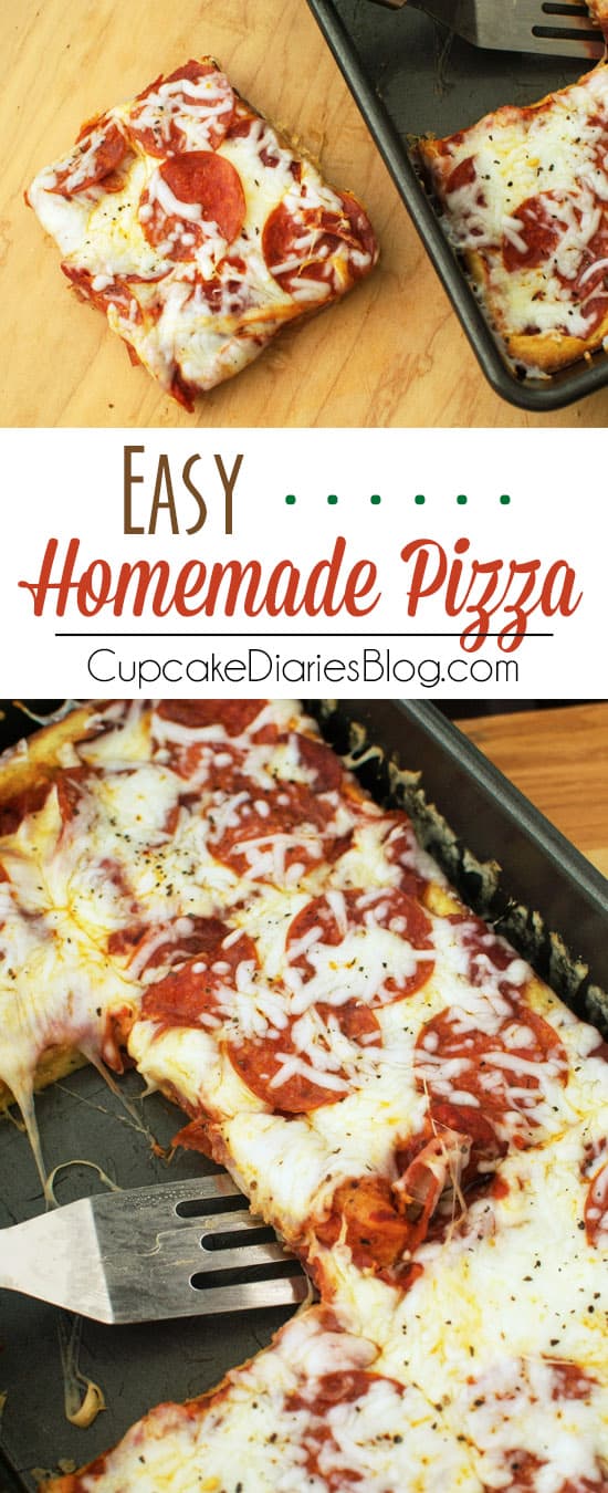 Easy Homemade Pizza