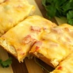 Queso French Bread - A perfect appetizer for a football party!