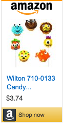 Large Candy Eyeballs on Amazon