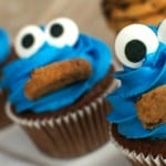 Cookie Monster Cupcakes