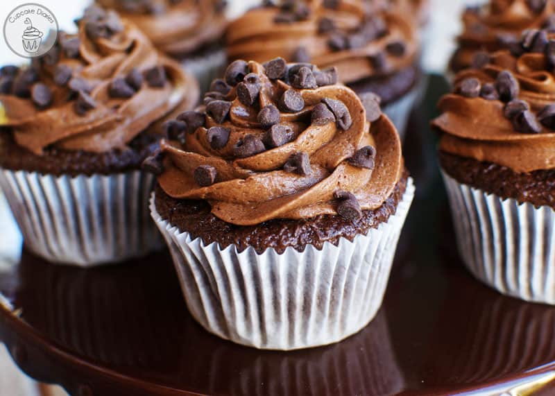 Triple Chocolate Cupcakes