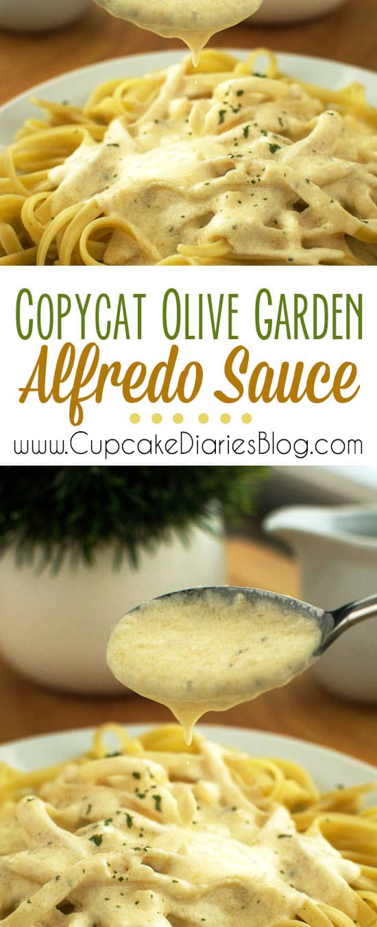 Copycat Olive Garden Alfredo Sauce