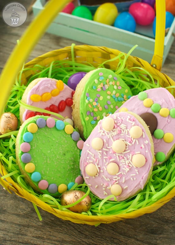 Easter Egg Sugar Cookie Bars