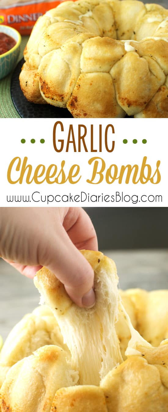 Garlic Cheese Bombs