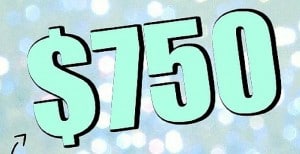 $750 PayPal Cash Giveaway