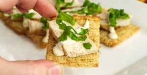 Chicken Caesar and Kale TRISCUIT Crackers