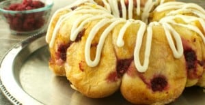 Lemon Raspberry Monkey Bread