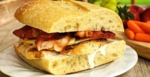 Chicken Bacon Ranch Sandwiches