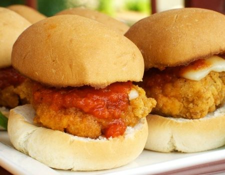 Chicken Parmesan Sliders