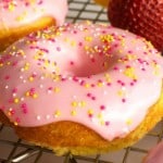 Strawberry Lemon Donuts