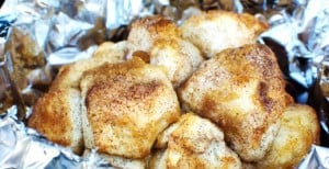 Tin Foil Monkey Bread