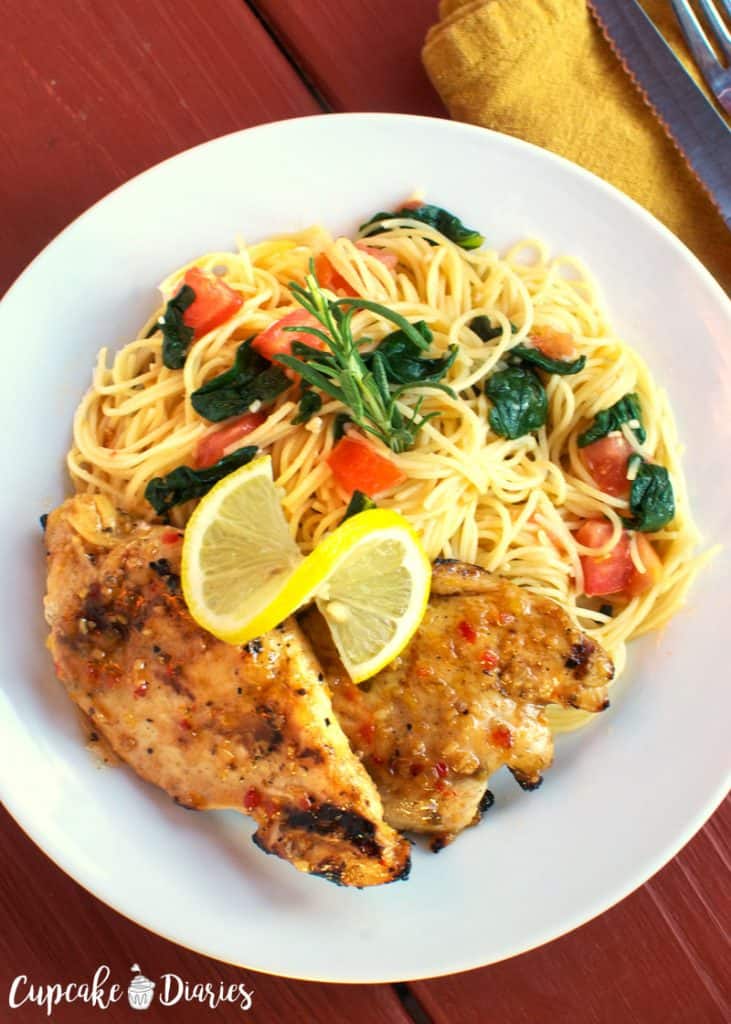 Copycat Johnny Carinos Lemon Rosemary Chicken