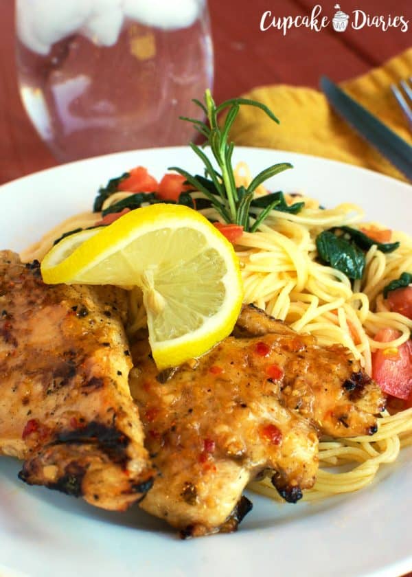 Copycat Johnny Carino's Lemon Rosemary Chicken